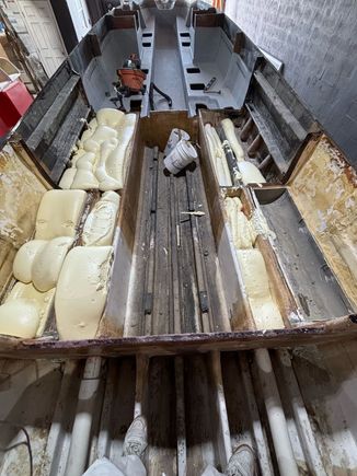 Put the rig tubes in and foamed in the compartments before glassing them in.