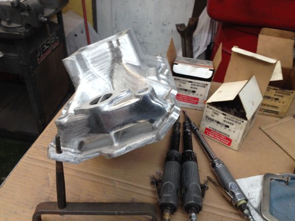 pre powder coat, it made a diff