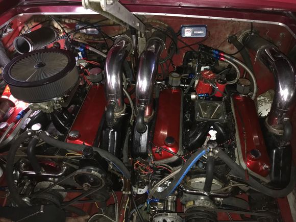 Port Dominator is marine type, other side not, both 1050 cfm.