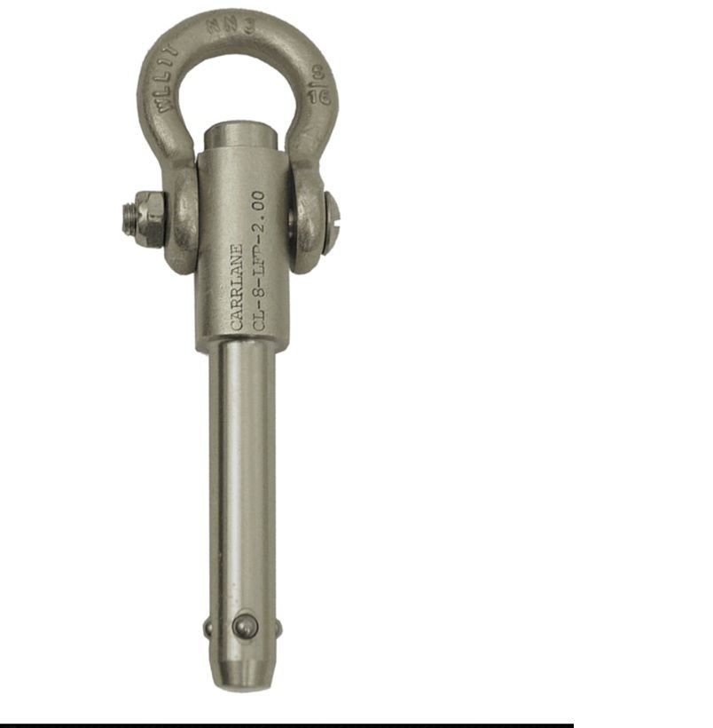 Quick Release lifting pins Engine hatch