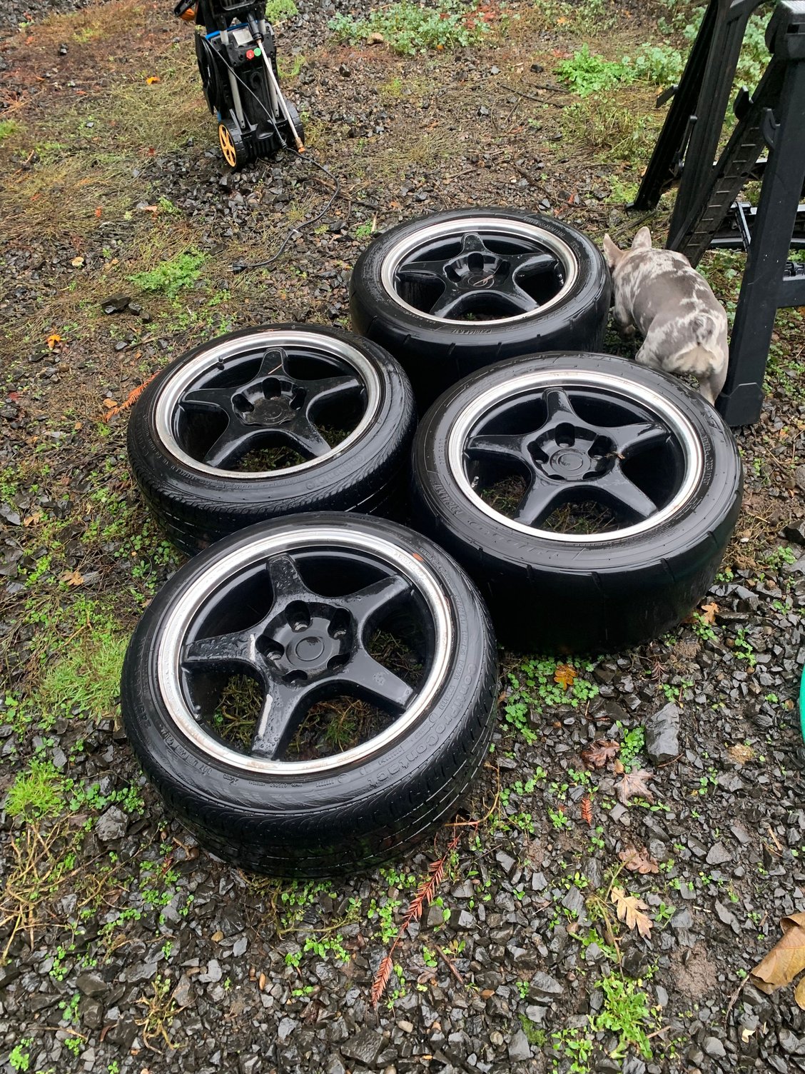 My buddy gave me these for free to clear out space. They need tires but will be going on my s10 and I�ll give my kid my zq8 wheels for his truck. Win win I think cause I�ll be able to run a much better tire selection with 17�s. Ordered spacers for them 2.5� front and 3� rear. Also have a limited slip that needs to go in the s10 but I gotta do the pre runner rear end first and feel confident about it. 