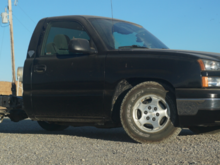 dropped the rear