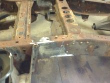 Chassis welded up