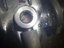 This is what happens when you mix dexcool with well water.... And forget to flush the system when the truck gets back to civilization....:bang: