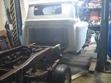 Cab on the 1983 chassis
