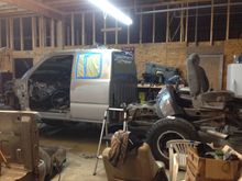 I was right there..... And i ended up putting step bars  on it that bolted to all three cab mounts on either side.... This was what the truck looked like when i ended up having the bypass.....