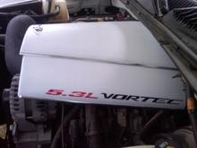 custom engine cover - left