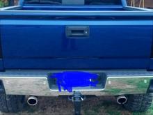 Debadge the rear.