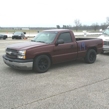 1st SCCA autocross event at Memphis International Raceway