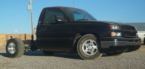 dropped the rear