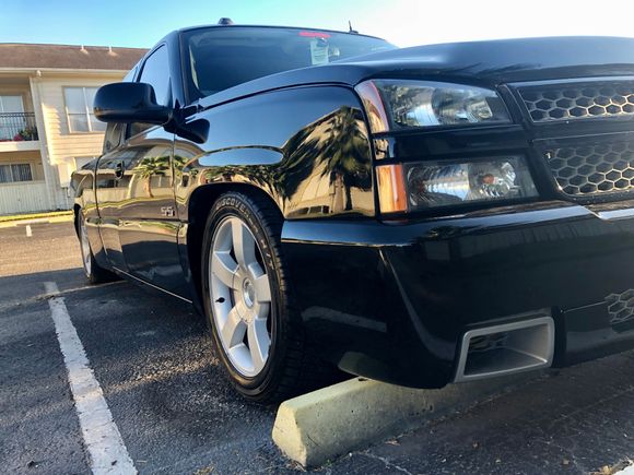 I also have my stock 20s I run 275 45 20s no rubbing perfect for 4-6 drop