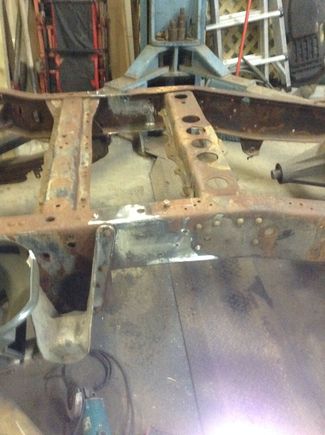Chassis welded up