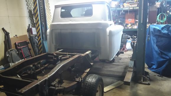 Cab on the 1983 chassis