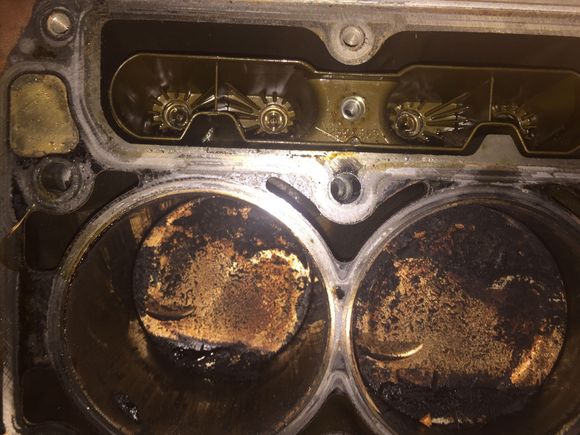 May be a little bit of valve/piston kissing going on there in 6/8 but not much