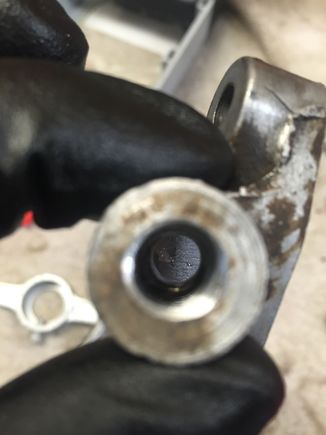 Oil feed for the turbo!