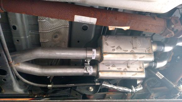 Spintech Pro Street mufflers.
