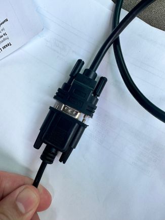 Serial connections from truck to computer/Y that goes to computer
