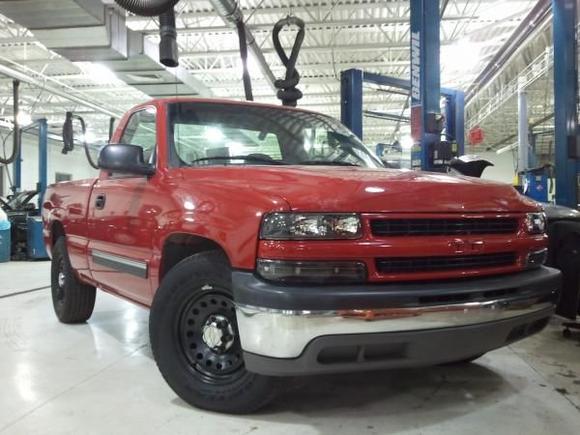 The HD Hood and z71 grille