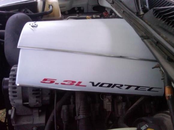 custom engine cover - left