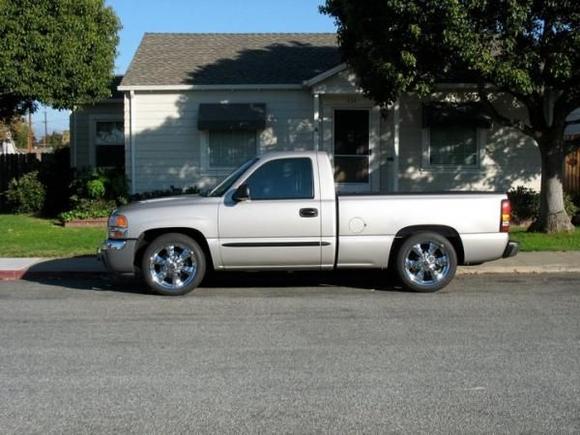 Profile after tonneau cover.