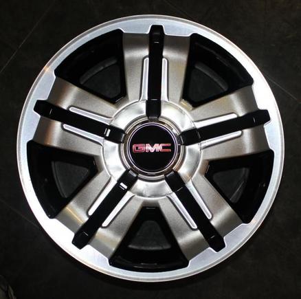 Completed wheel.