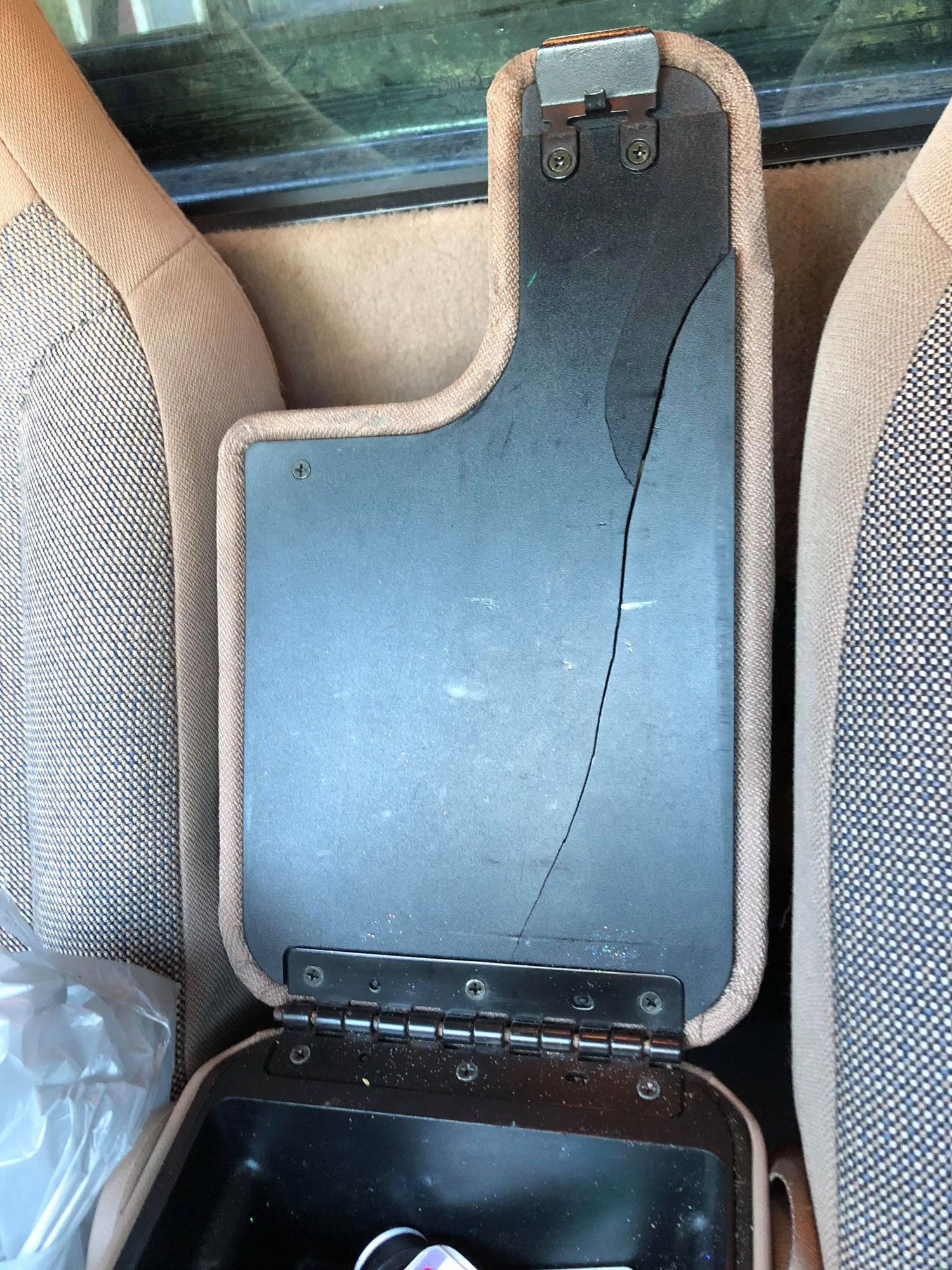 Fits 9804 Ford Ranger Synthetic Leather Armrest Center Console Cover