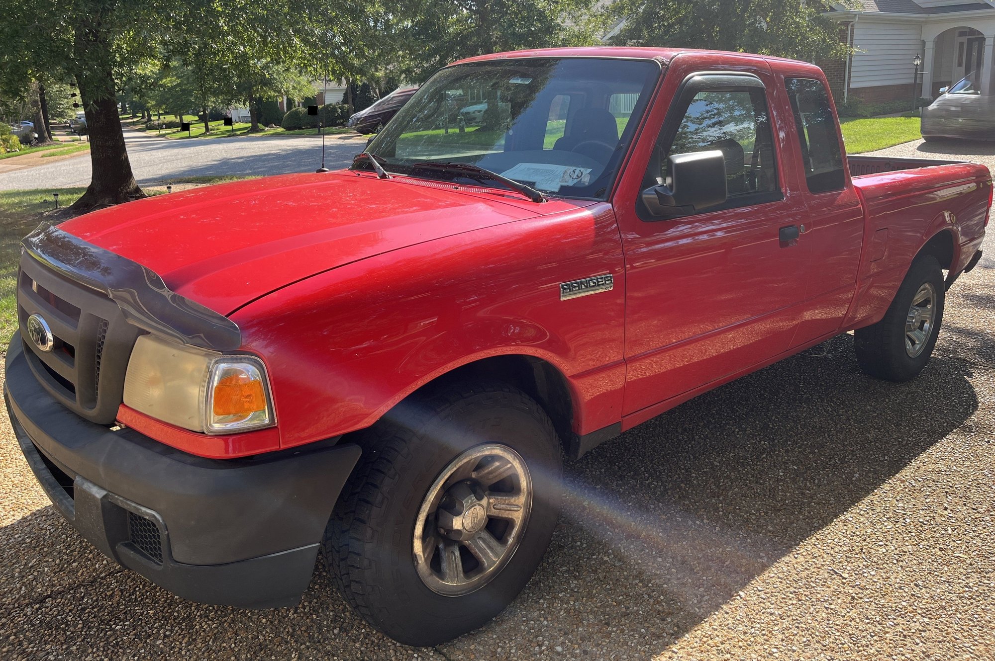 2007 Ford Ranger - 2007 Ford Ranger XLT - Red- BEST OFFER - Used - VIN 1FTYR44U57PA46552 - 135,804 Miles - 6 cyl - 2WD - Automatic - Truck - Red - Williamsburg, VA 23188, United States