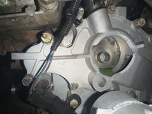 Housing snapped clean off