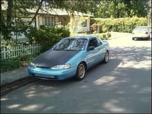 92' Toyota Paseo. (My first car.) Built 5efhte, 4efte head, JE pistons, Crower rods, Bored out, Oil coolers added, Port and polished head, Metal head gasket, ARP head studs, Cams, valve springs, retainers, 5efhe intake manifold port and polished, tdo4 turbo (kinda small for the set up but damn it spools quick.) Plus etc, etc ,etc ,etc.