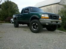 How it sits now with new rims