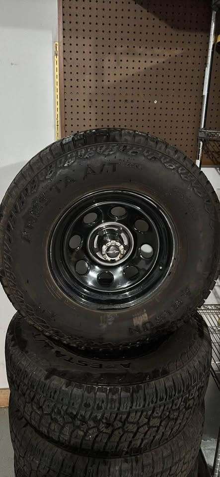 Wheels and Tires/Axles - Vision HD 85 Soft 8 Series Black Wheels 16x7 Arisun ZG06 265/75R16 116S BSW tires - New - 2004 to 2011 Ford Ranger - North Ridgeville, OH 44039, United States