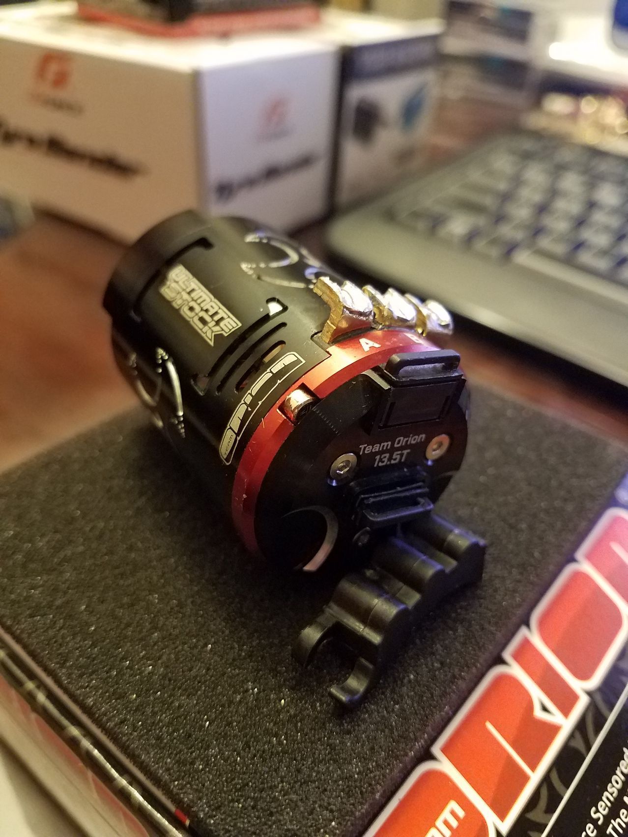 オリオン VORTEX ULTIMATE STOCK 17.5T JMRCA ブラシレスモーター TEAM ORION Team Orion Vortex Ultimate Stock 540 Brushless Lightweight Motor 21.5T