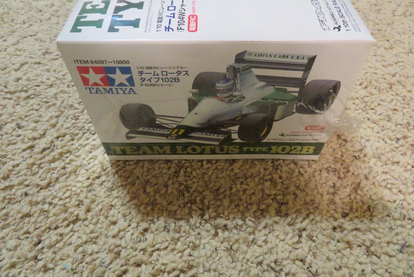 FS: 84287 Tamiya Team Lotus Type 102B F104 F1 Kit - Factory Sealed