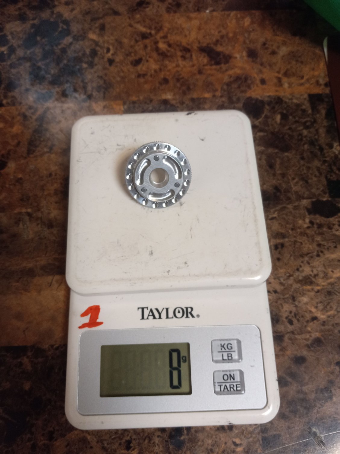 Taylor Kitchen Scale - Silver 8 lb.