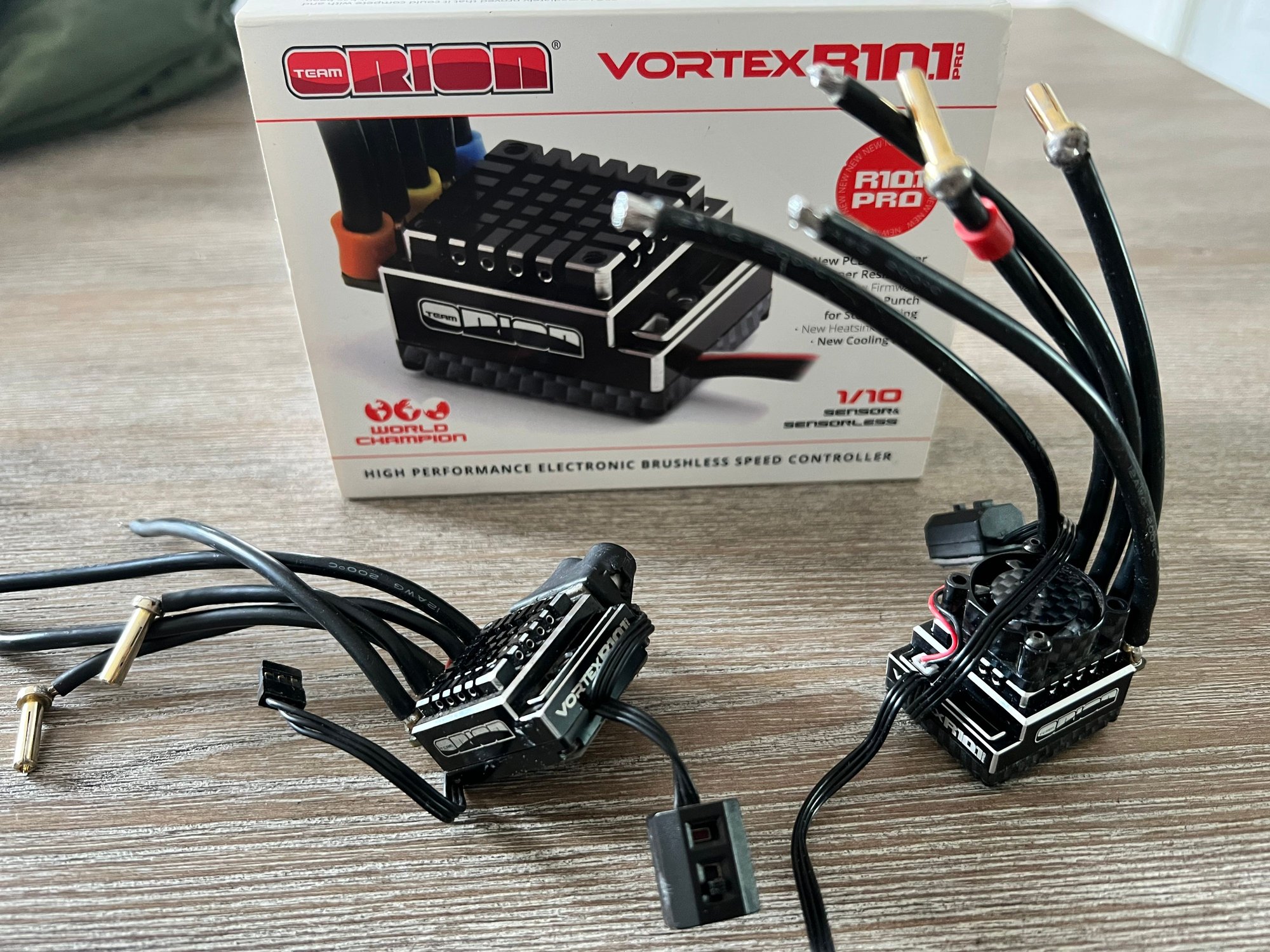 New and used Team Orion Vortex R10.1 Pro esc's - R/C Tech Forums