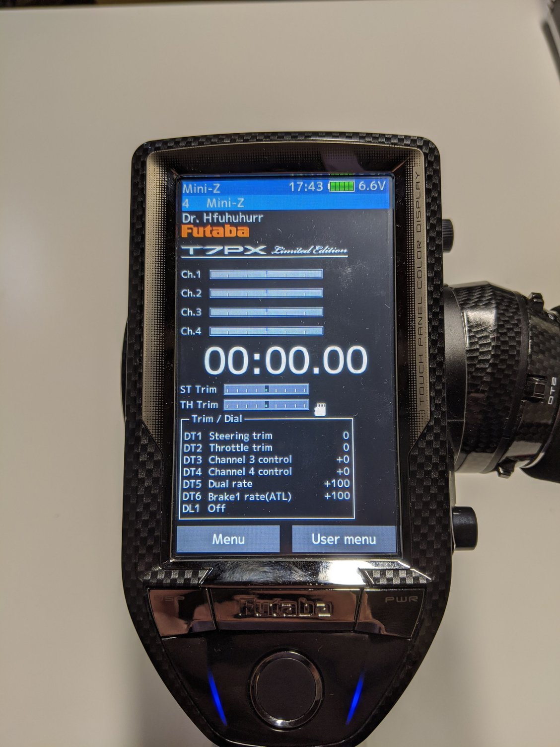 Futaba 7PX Limited w/1 R334SBS-E RX - R/C Tech Forums