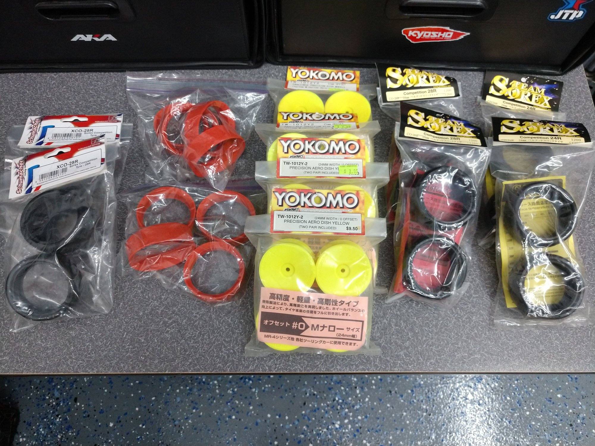 Brand New Sorex Tires and Wheels 1/10 Scale Touring Car R/C Tech Forums