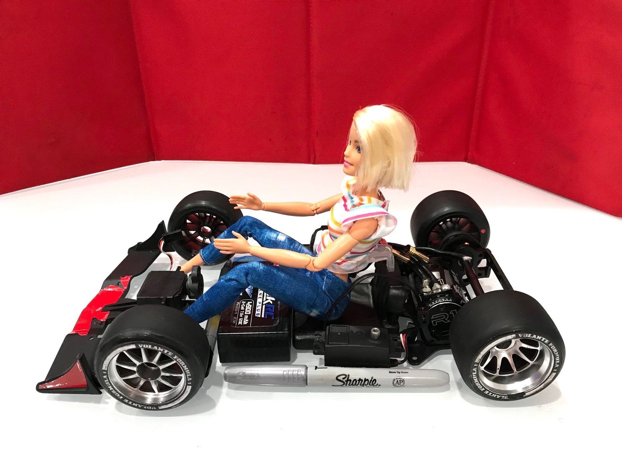 barbie go kart