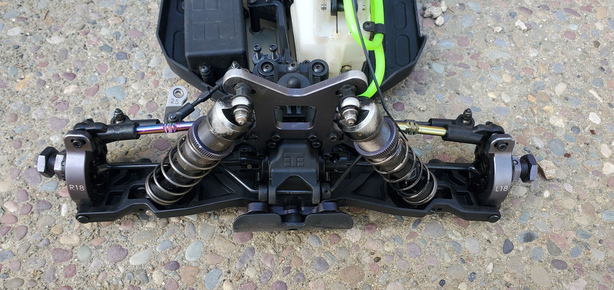 Piastra Pattino Posteriore In Titanio Per Tekno NB48 2.2 2.1 - Foto 5