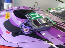 1/10th scale car on the 1:1 car