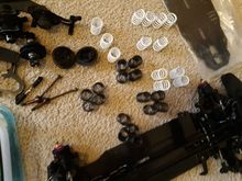 lots of springs - extra drive shafts ,extra diffs