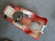 Ferrari P4 inside of body