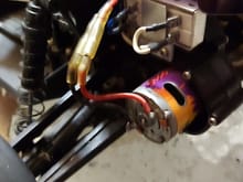 Motor and wiring