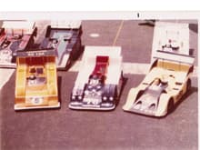 A few cars at Briggs Cunningham Race in 1976 Concours.  I believe the VDS on the left is Bill Jianas'.
