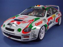 1997 Toyota Castrol Celica Monte Carlo driven by Sven Smeets and Freddy Loix.