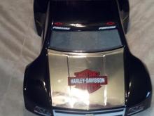 harley chrome hood