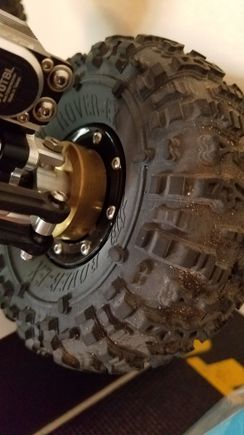 Custom brass front weights 