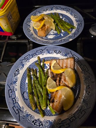Swordfish, Smoked on the grill. 