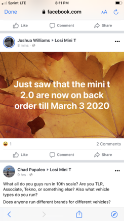 Well, it’s been an interesting day on the Facebook group. I guess if undecided about buying might have a wait once current supply is sold. 