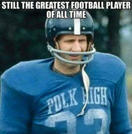I keep getting ads for Al Bundy hopefully he will be inducted into the High school football hall of fame for scoring 4 touchdowns in one single game while at Polk High
